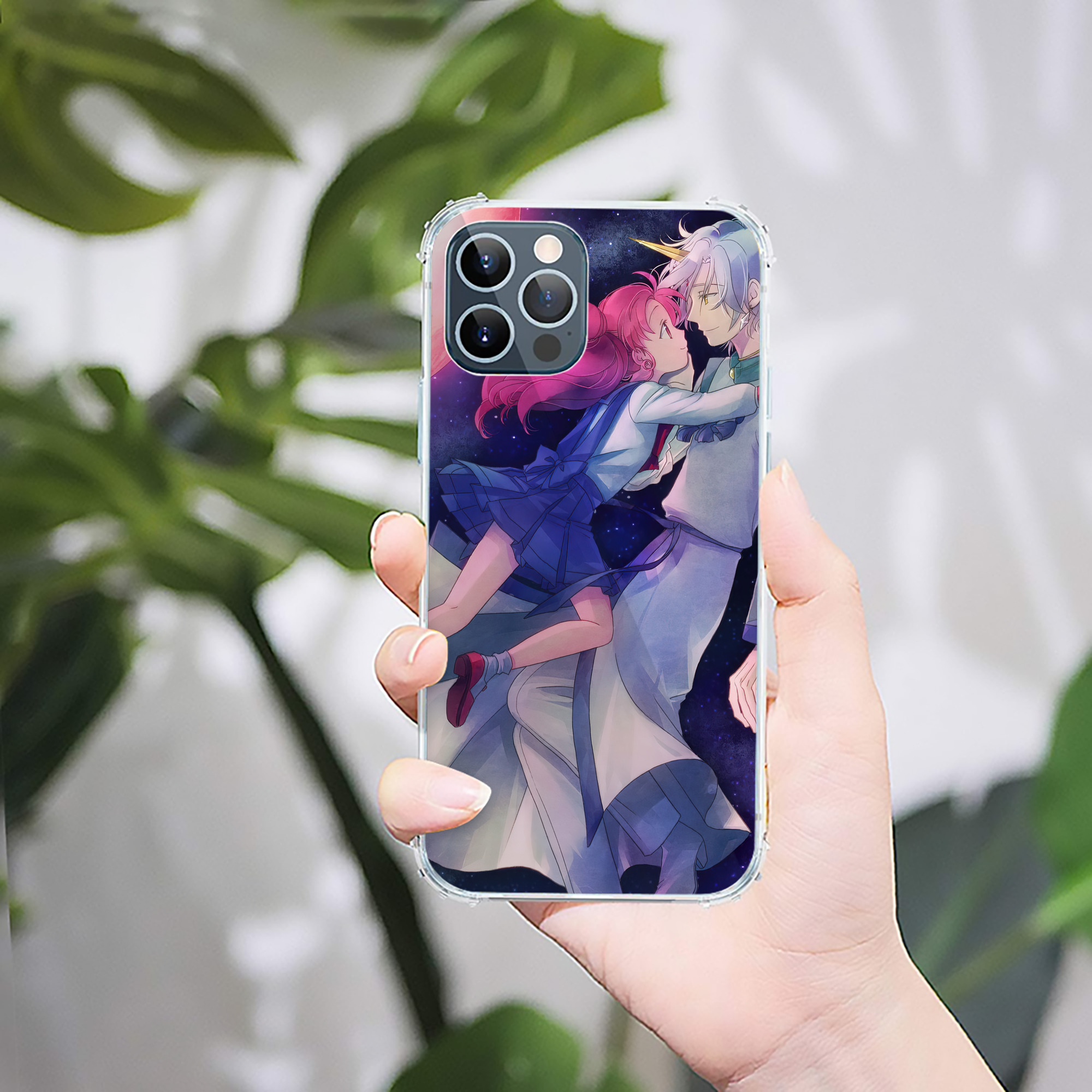 （画像用） 美少女戦士セーラームーン Sailor Moon 【iPhone 12シリーズ対応】透明スマホケース（クリアソフトケース）